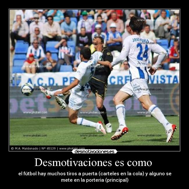 Desmotivaciones es como -