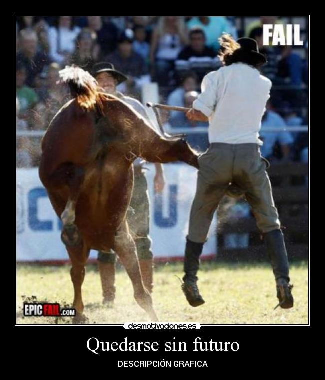 Quedarse sin futuro - DESCRIPCIÓN GRAFICA