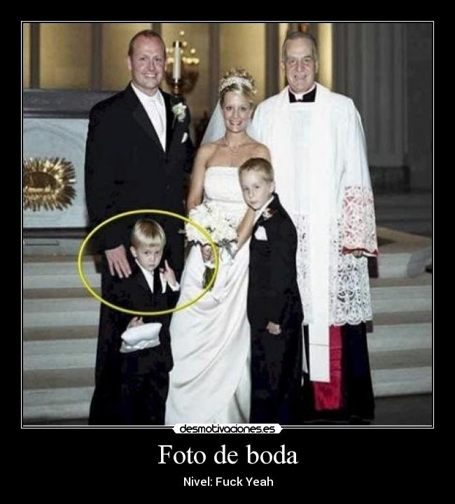 Foto de boda - Nivel: Fuck Yeah