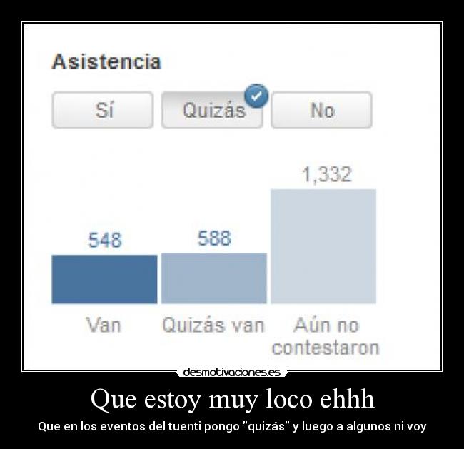 Que estoy muy loco ehhh -