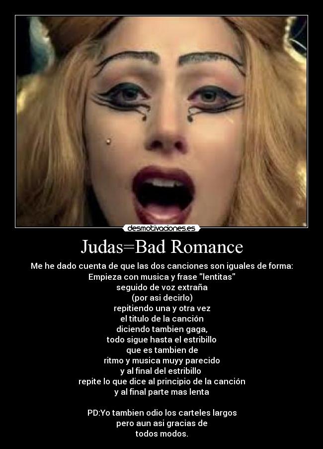Judas=Bad Romance -