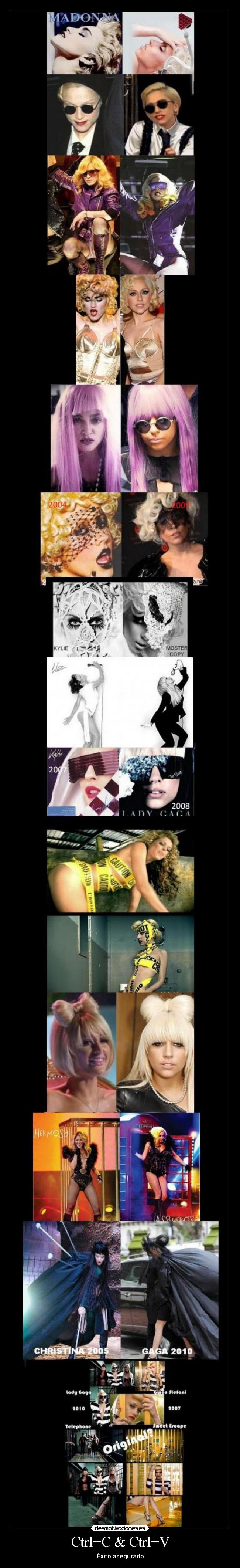 carteles gaga desmotivaciones