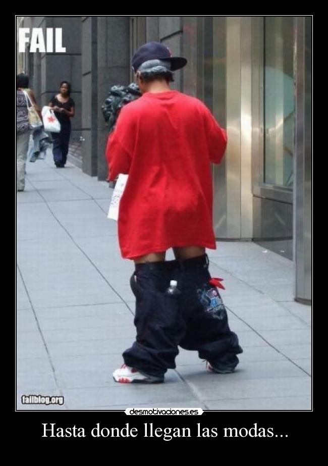 Hasta donde llegan las modas... -