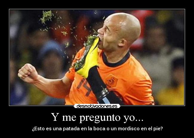 Y me pregunto yo... -