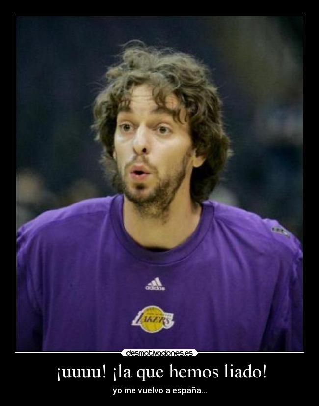 ¡uuuu! ¡la que hemos liado! - 