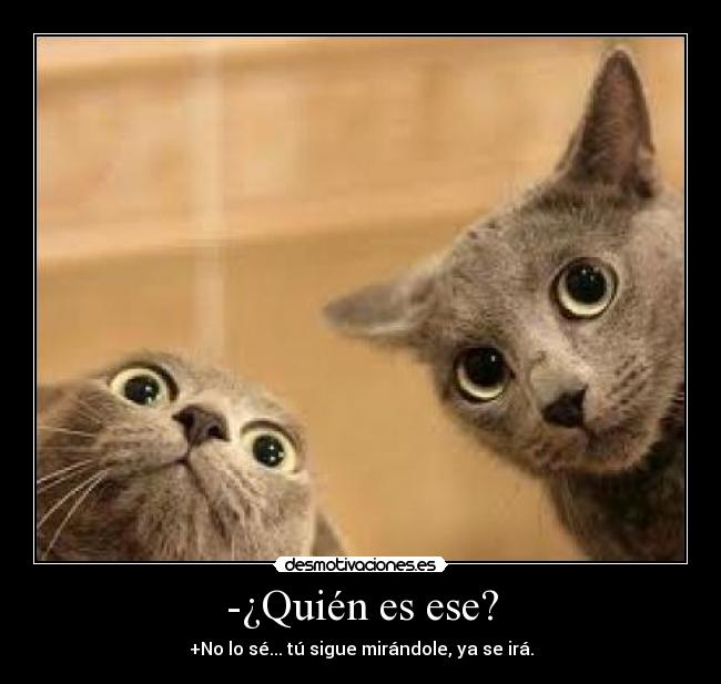 -¿Quién es ese? -
