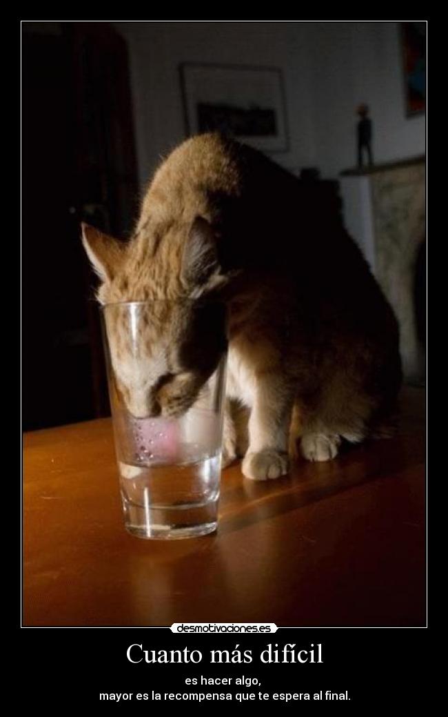 Cuanto más difícil - 