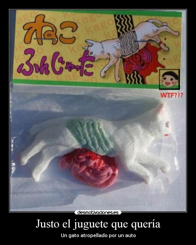 Justo el juguete que quería -