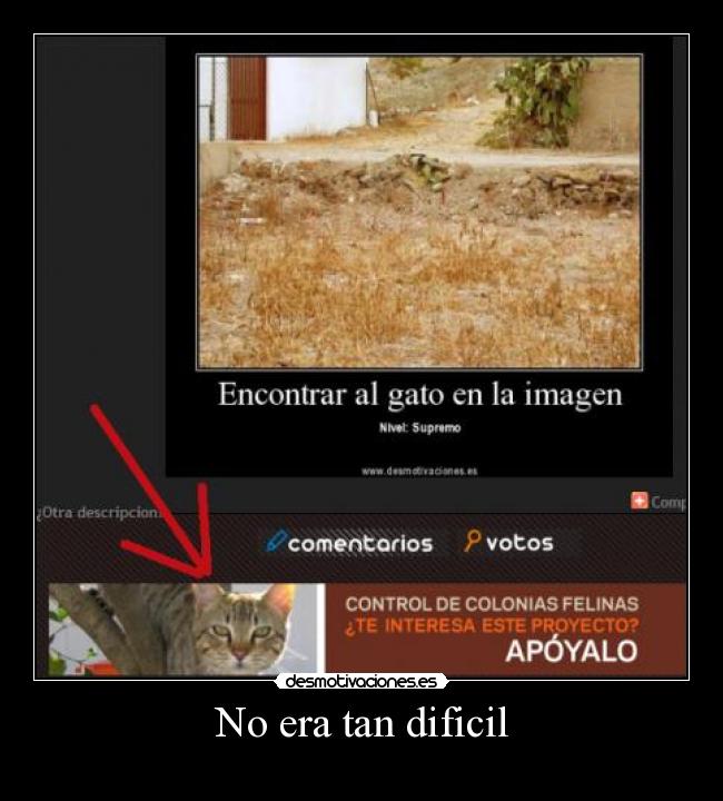 No era tan dificil - 