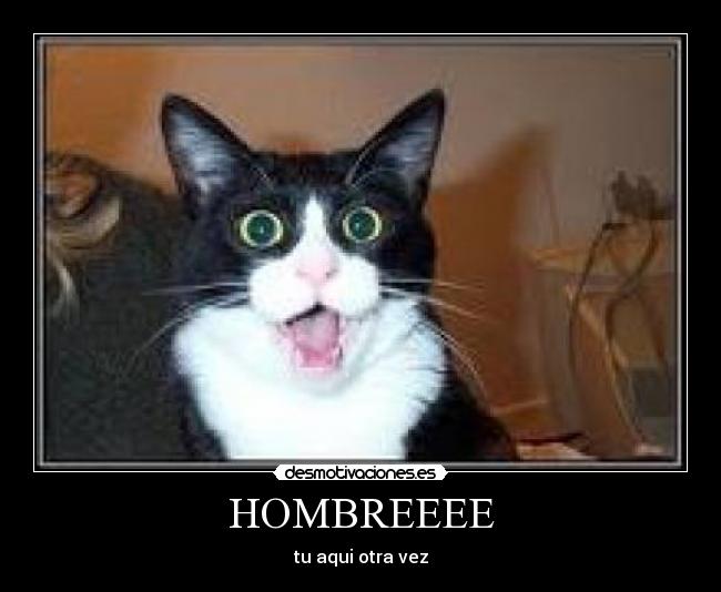 HOMBREEEE -