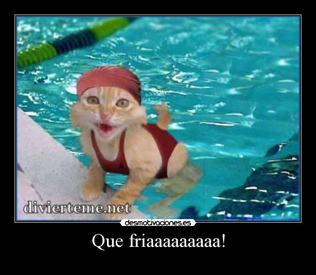 Que friaaaaaaaaa! -