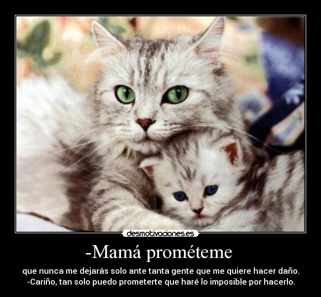 -Mamá prométeme -