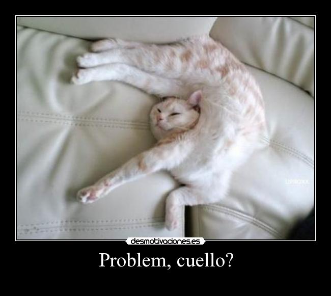 Problem, cuello? -