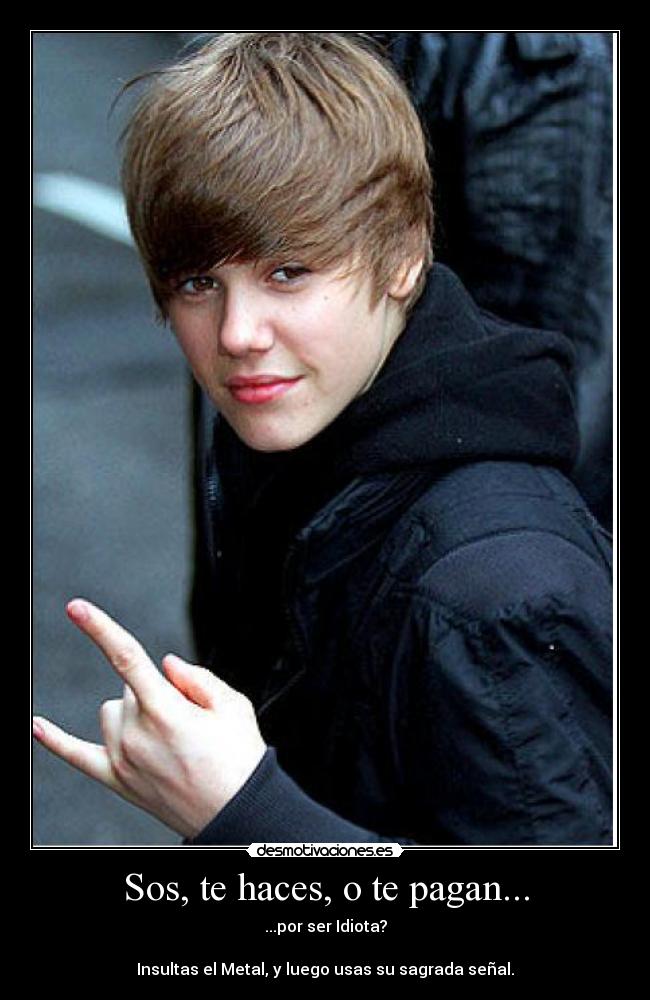 Sos, te haces, o te pagan... - 