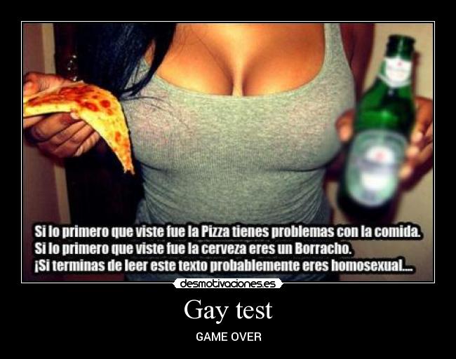 Gay test -