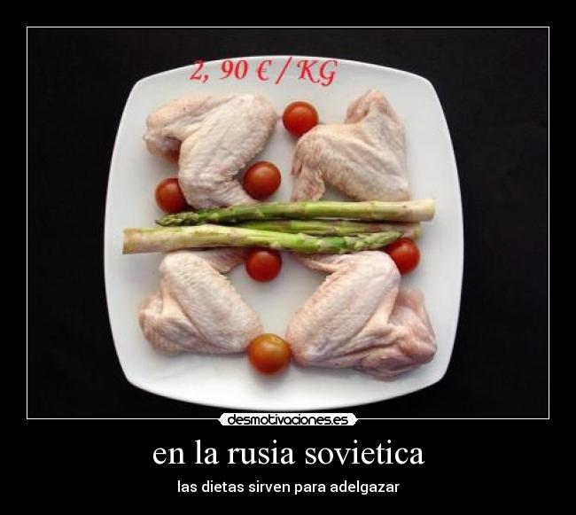 en la rusia sovietica - las dietas sirven para adelgazar
