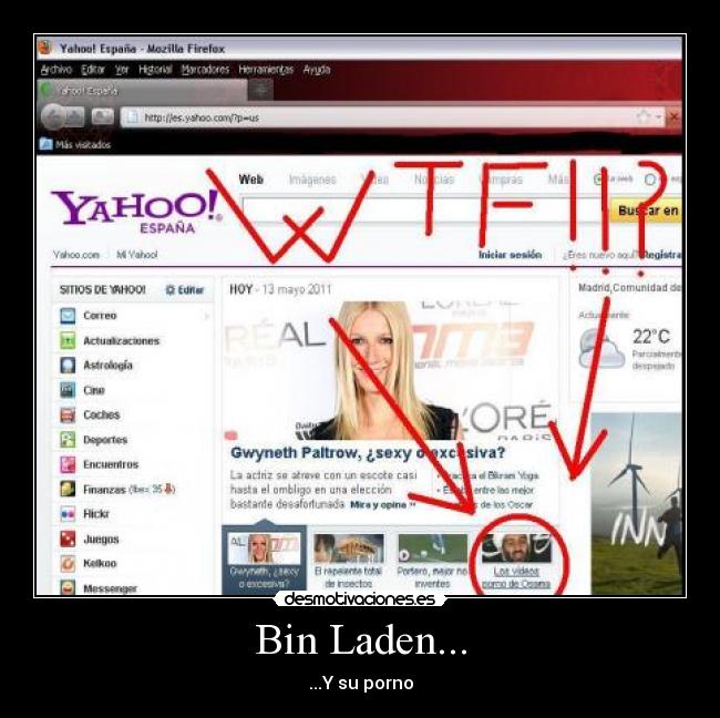 Bin Laden... - ...Y su porno