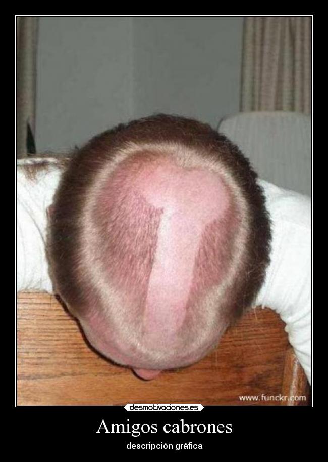 Amigos cabrones - descripción gráfica