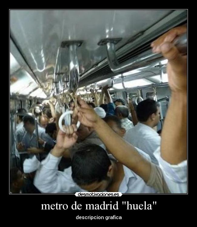 metro de madrid huela - 