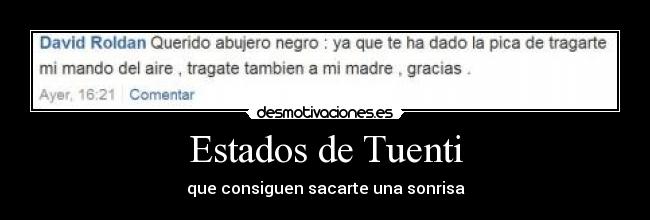 Estados de Tuenti -