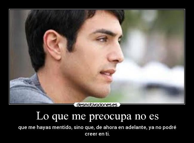 carteles preocupa desconfiar desmotivaciones