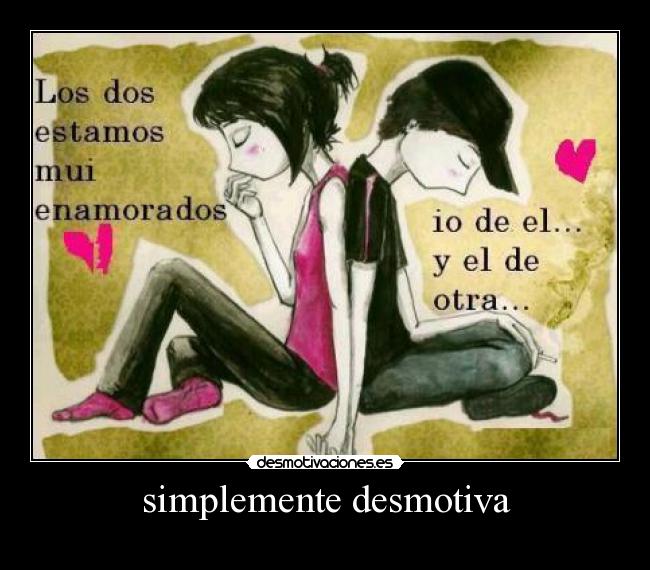simplemente desmotiva -