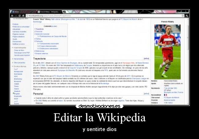 Editar la Wikipedia -