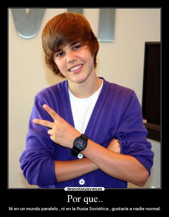 Por que.. - Ni en un mundo paralelo , ni en la Rusia Soviética , gustaría a nadie normal.
