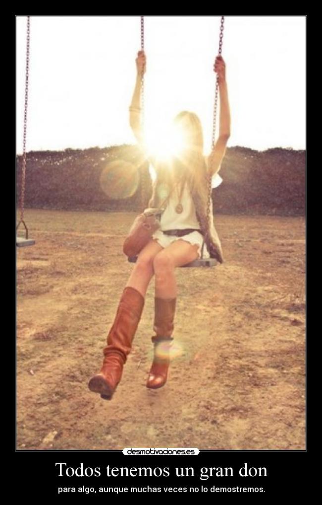 Todos tenemos un gran don - 