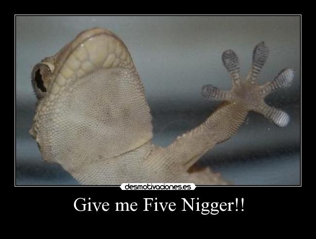 Give me Five Nigger!! - 