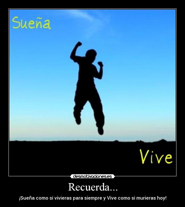 Recuerda... -