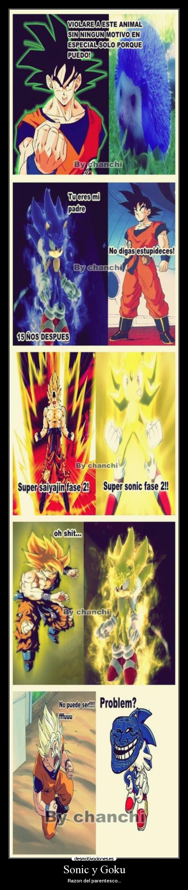 Sonic y Goku - 