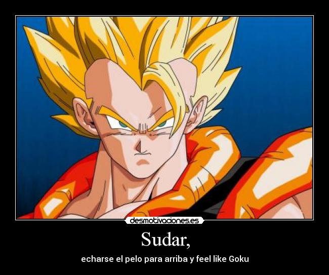 carteles goku desmotivaciones