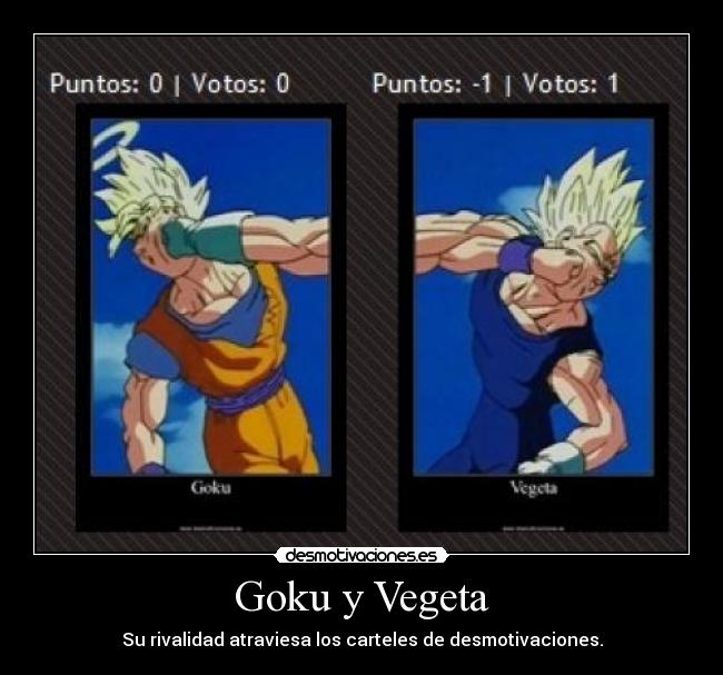 Goku y Vegeta - 