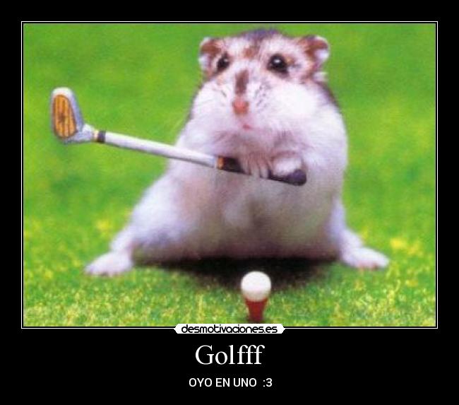 Golfff - OYO EN UNO :3