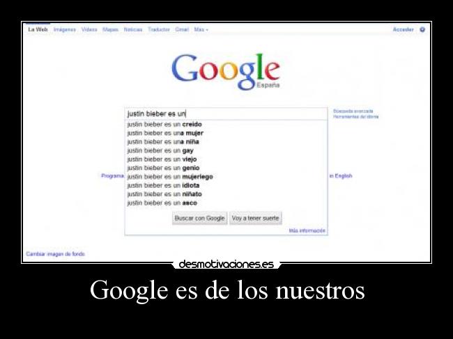 Google es de los nuestros -
