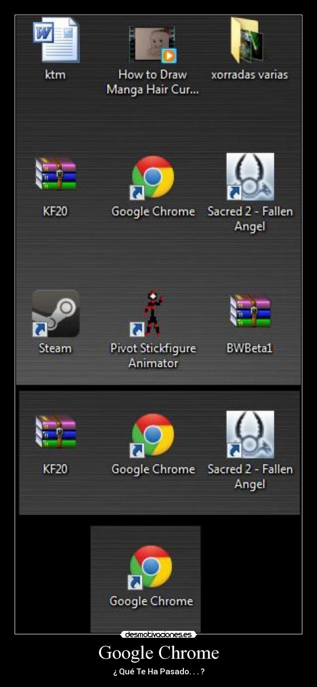 Google Chrome - ¿ Qué Te Ha Pasado. . . ?