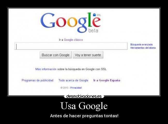 carteles google preguntas tontas desmotivaciones