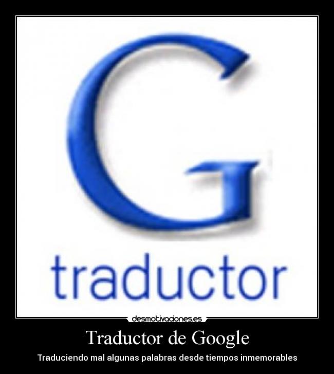 Traductor de Google - 