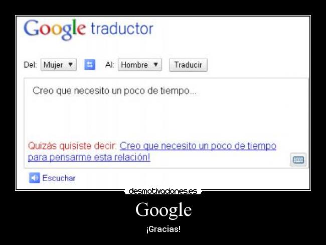 Google - ¡Gracias!