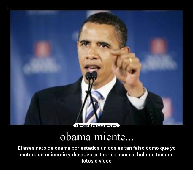 obama miente... -