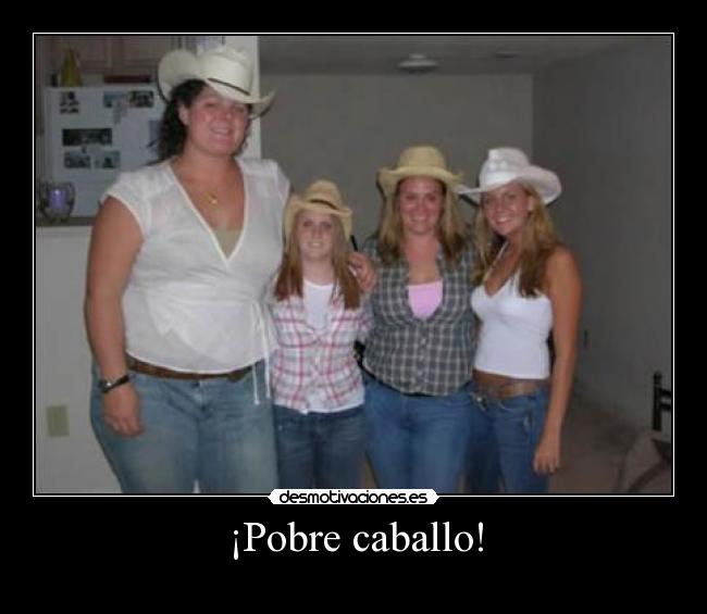 ¡Pobre caballo! - 