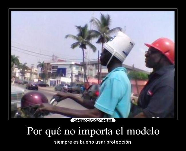 Por qué no importa el modelo -