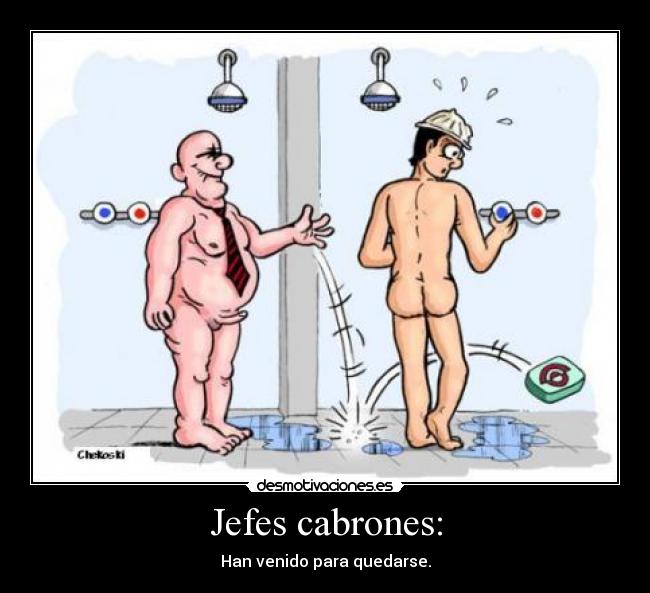 carteles jefes desmotivaciones