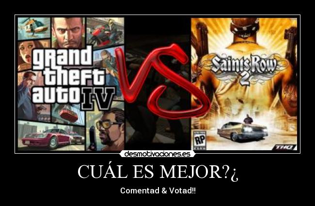 CUÁL ES MEJOR?¿ - Comentad & Votad!!