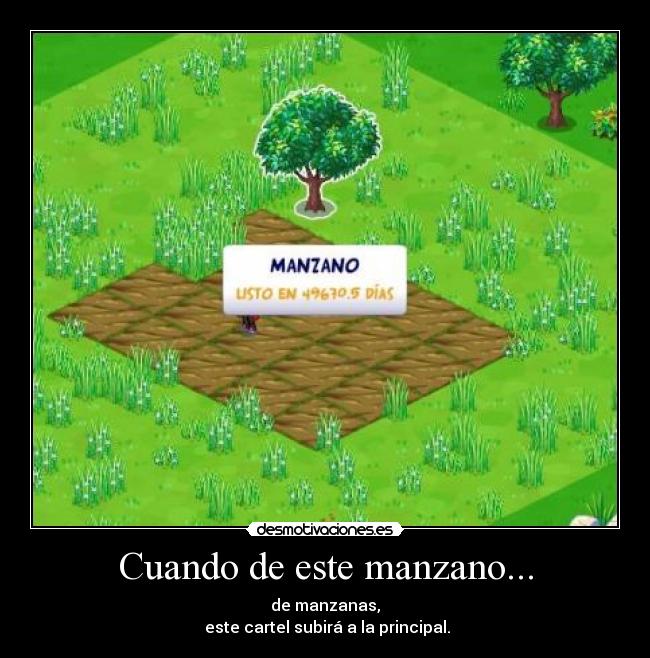 Cuando de este manzano... - 