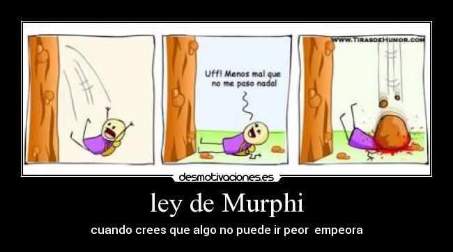 ley de Murphi -
