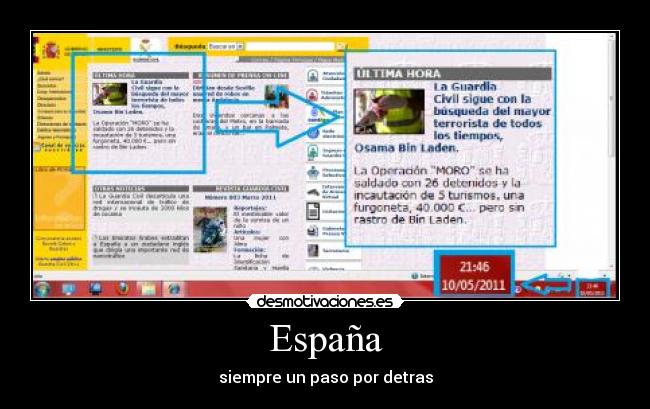 España - siempre un paso por detras