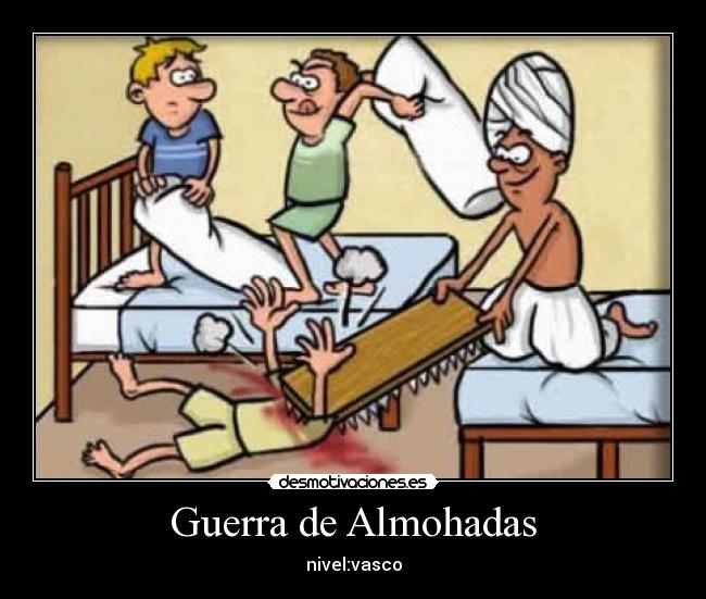 Guerra de Almohadas - nivel:vasco