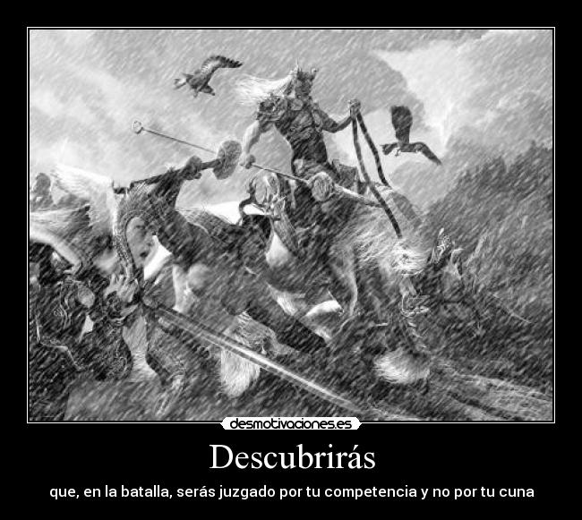 Descubrirás -